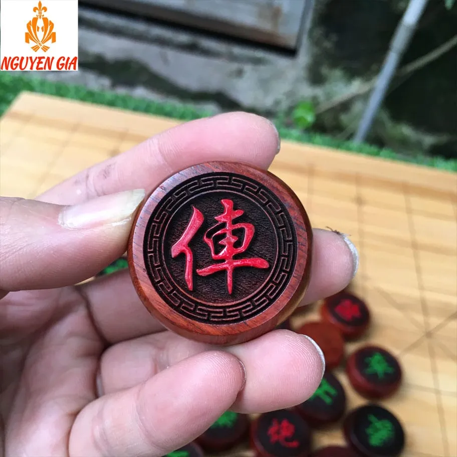 Bộ cờ tướng gỗ đẹp mắt hoàn thiện không gian giải trí