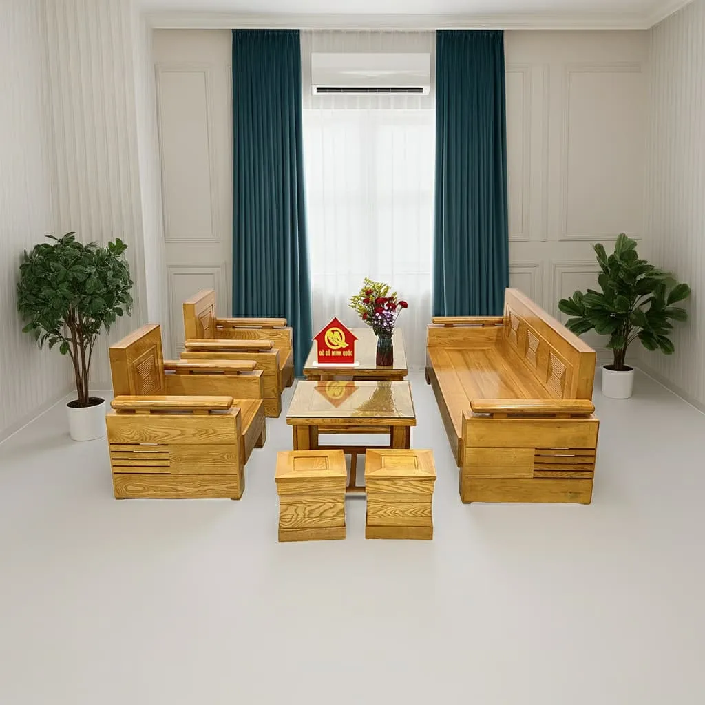 Sofa tay trứng, địa chỉ mua bàn ghế phòng khách giá rẻ uy tín