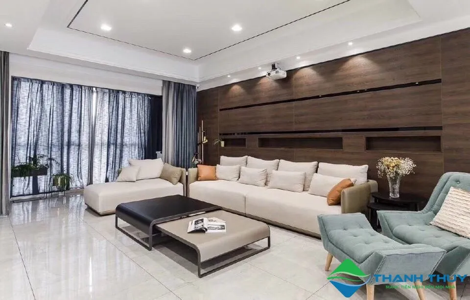 Sofa tựa tường mang lại cảm giác an toàn