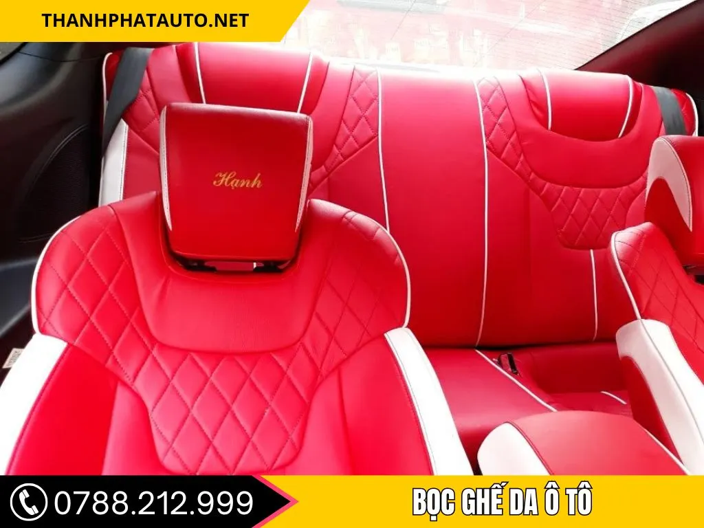 Quy trình may đo và thiết kế bọc ghế da ô tô chuyên nghiệp