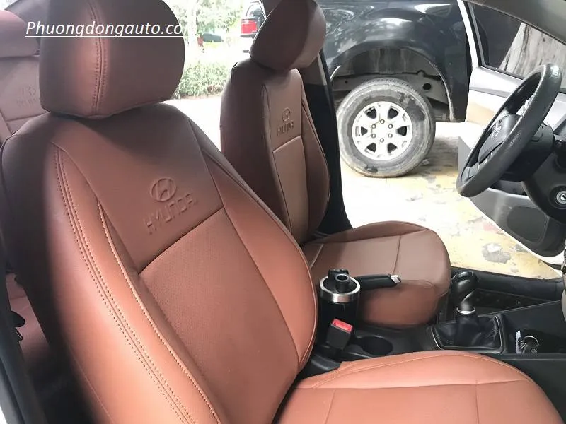 Hình ảnh mẫu bọc ghế đơn giản, chỉ là thay đổi màu da để tạo sự khác biệt