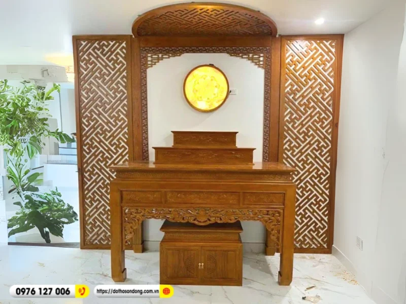 cách bày bàn thờ tam cấp