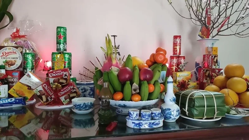 Cách bày bàn thờ Tết đẹp đầy đủ ý nghĩa