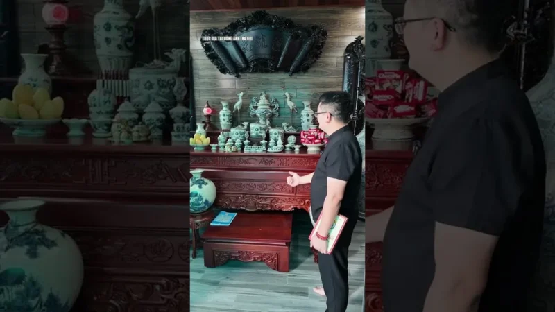 Cách bày trí ban thờ gia tiên chuẩn phong thủy