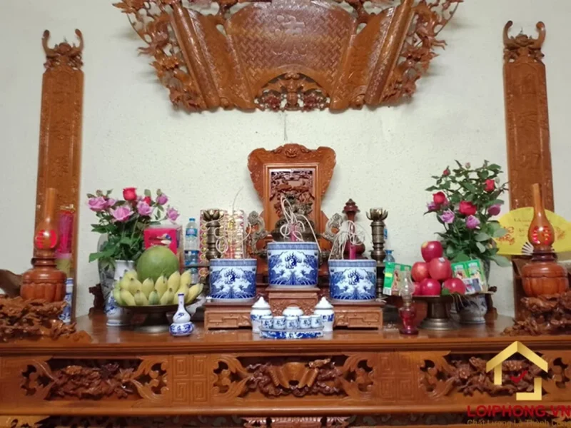 Cách bố trí bàn thờ 3 cấp trong phòng thờ cách bố trí bàn thờ 3 cấp trong phòng thờ đúng phong thủy