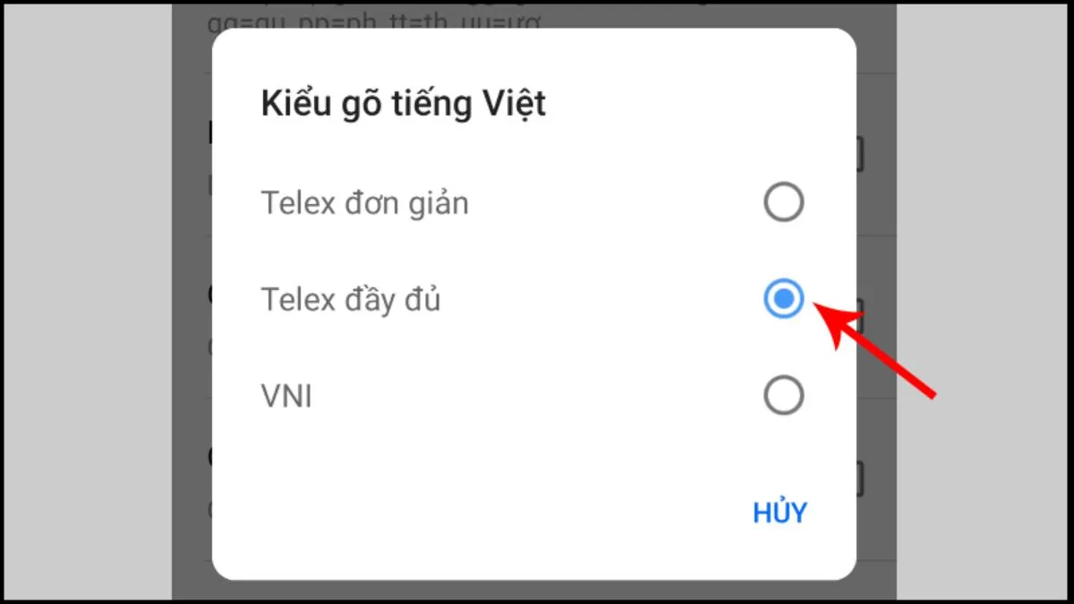 Hoàn tất thiết lập kiểu gõ Telex trên Laban Key