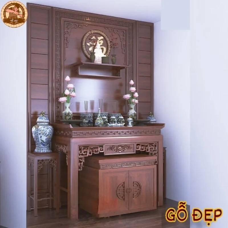 Cách dâng hương trên bàn thờ phân tầng
