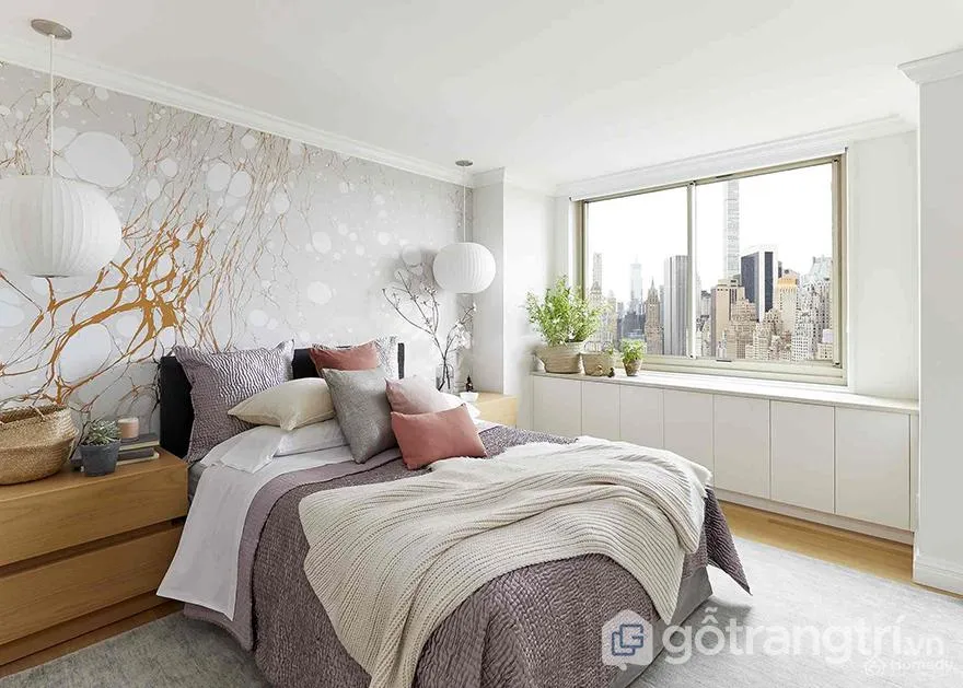 Bố trí giường ngủ theo phong thủy