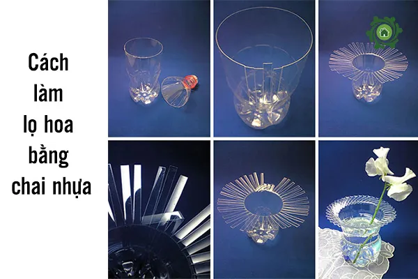 Các ý tưởng sáng tạo làm đồ trang trí từ chai nhựa