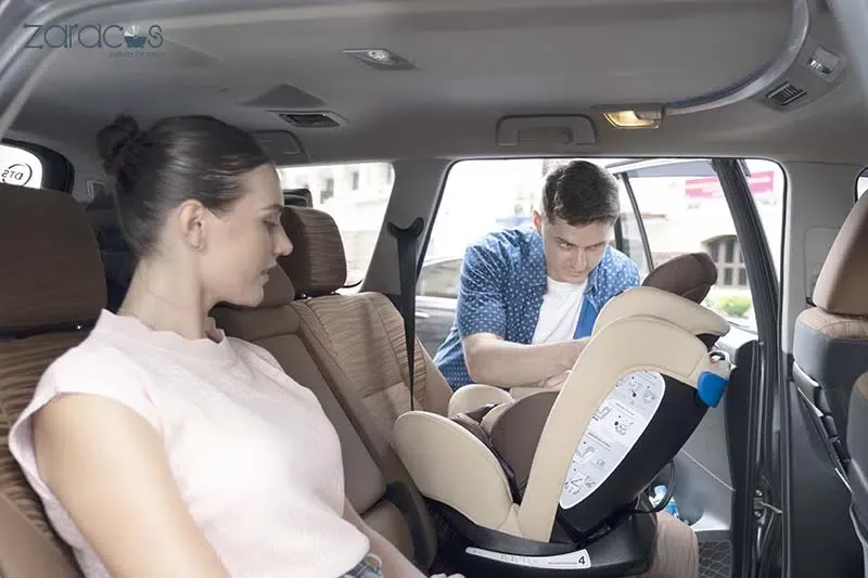 cách lắp ghế oto xác định chiều lắp ghế