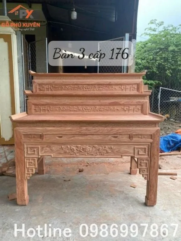 Cách sắp đặt bài vị và bát hương trên bàn thờ gia tiên