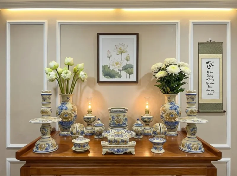 Sơ đồ cách sắp xếp bàn thờ 1 bát hương cách sắp xếp bàn thờ 1 bát hương dạng sơ đồ dễ hiểu