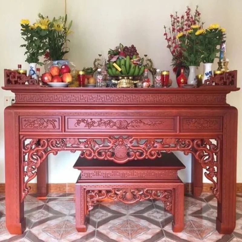 cách trang trí bàn thờ gia tiên đẹp tránh lỗi bài trí