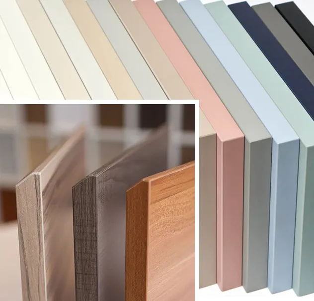 Tủ bếp Laminate An Cường vân gỗ óc chó