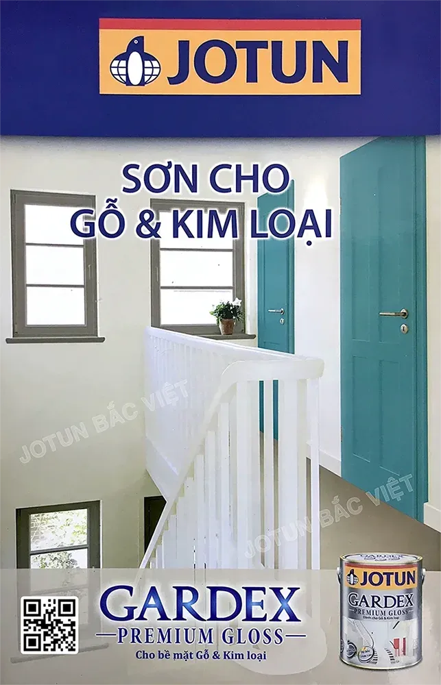 Mẫu bảng màu sơn cửa gỗ Jotun đa dạng sắc thái