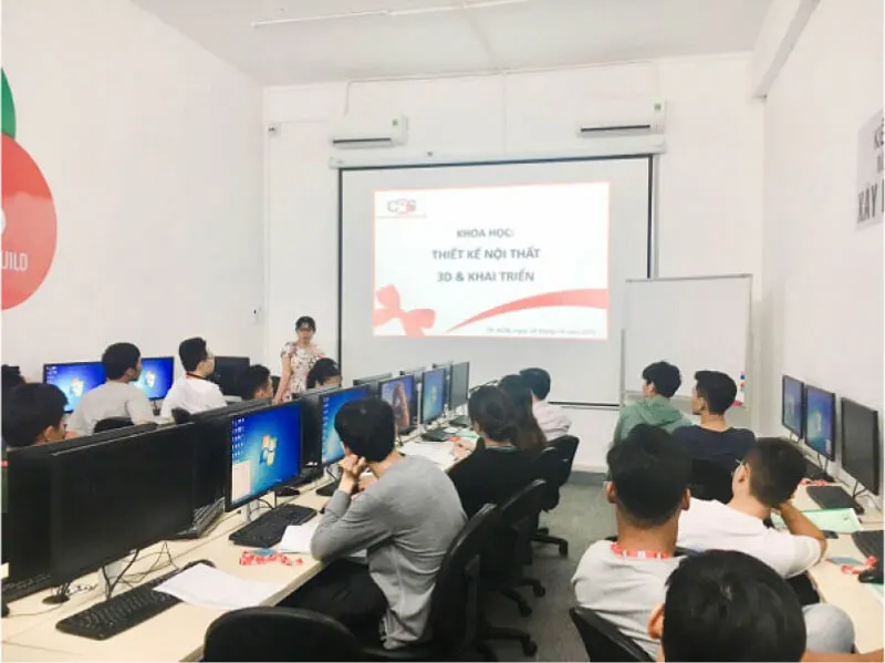 Học viên CBS thực hành thiết kế