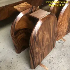 Chân bàn gỗ tự nhiên đẹp cao 70cm rộng 60cm dày 5cm