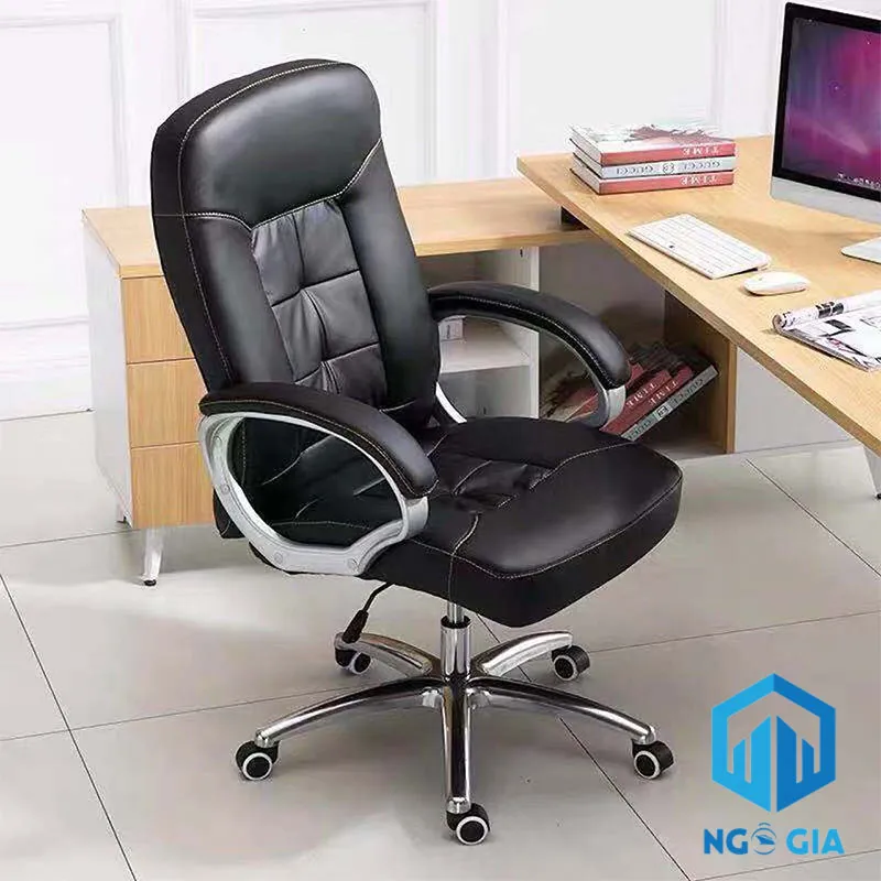 Các loại ghế xoay văn phòng được sản xuất từ nhiều chất liệu khác nhau