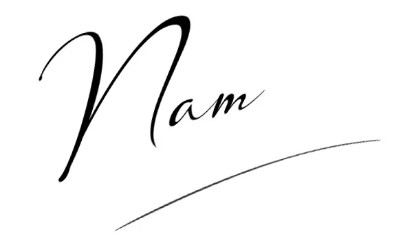 Chữ ký tên nam có hướng dốc lên, tiến lên