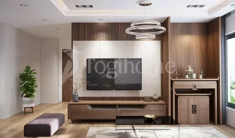 Có nên chọn kệ tivi kết hợp bàn thờ không