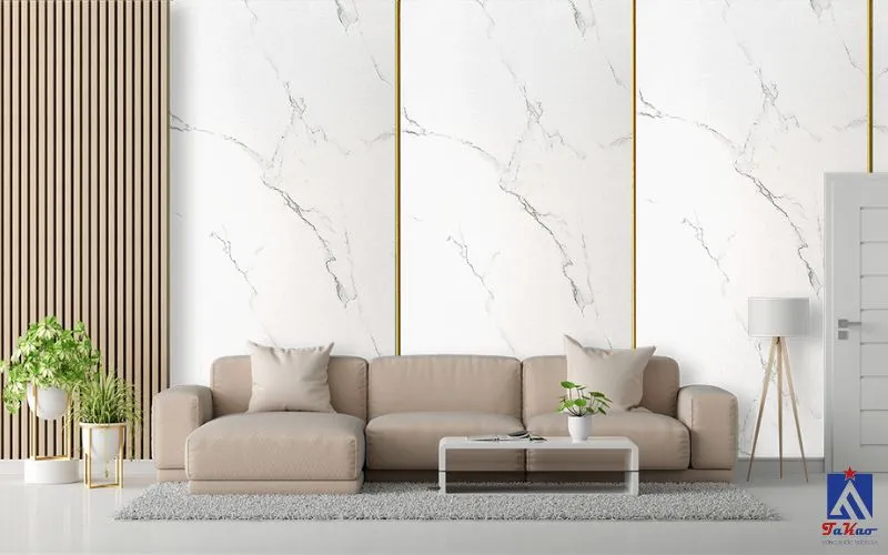 Tường điểm nhấn phòng khách