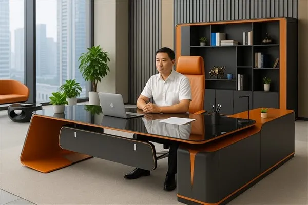 Combo Bàn – Ghế – Tủ Giám Đốc Giá Tốt, Thiết Kế Đồng Bộ