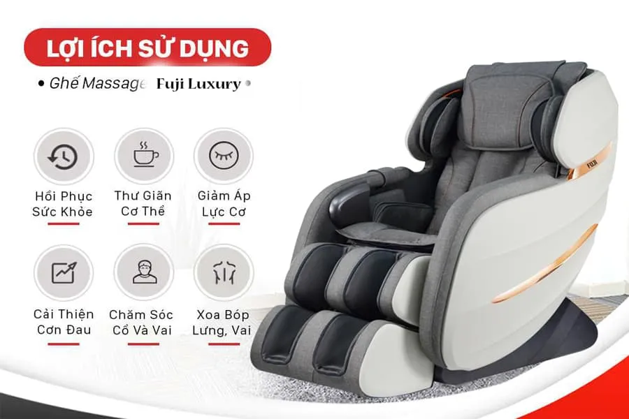 Công dụng ghế massage toàn thân