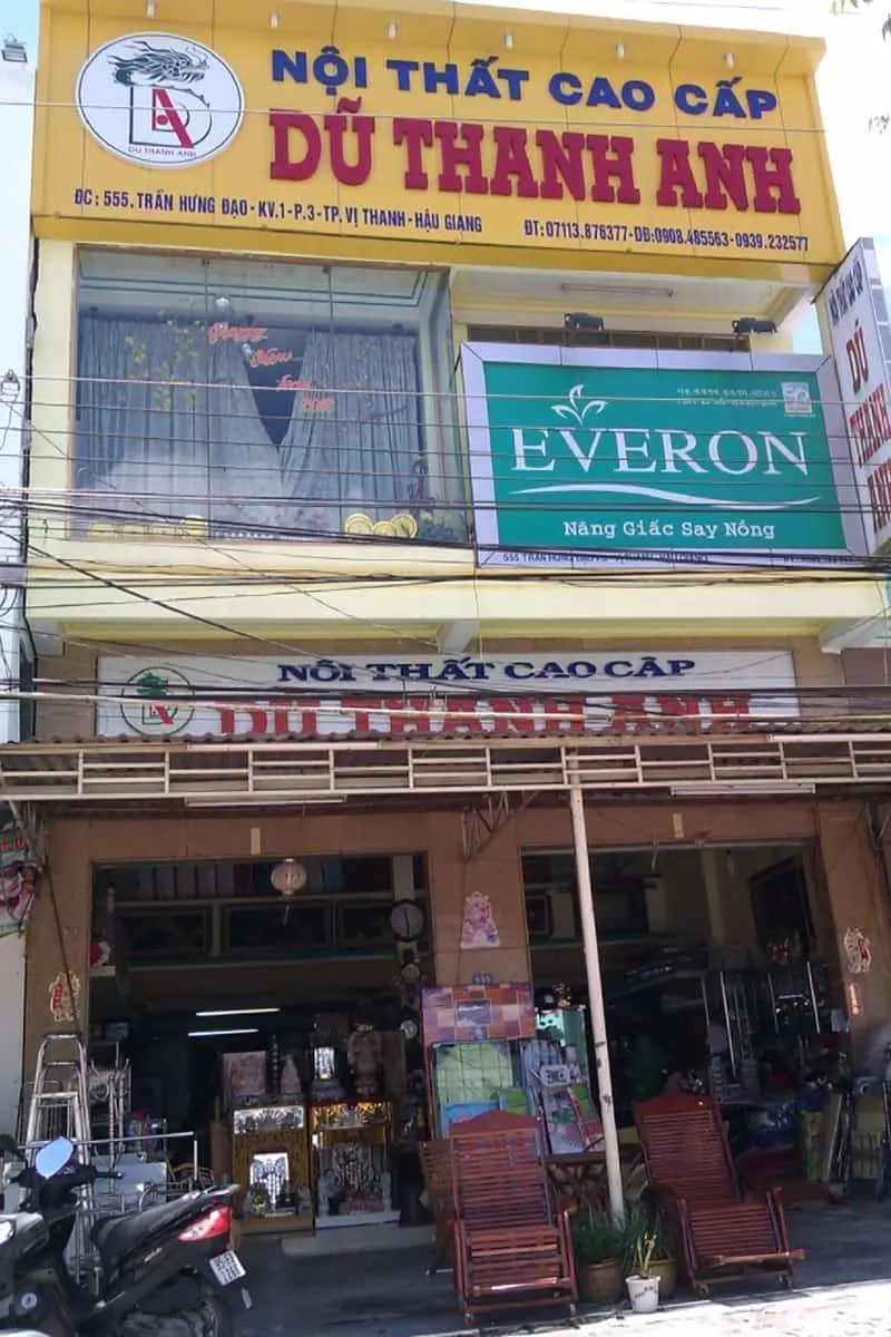 Nội Thất Dũ Thanh Anh tại trung tâm Vị Thanh