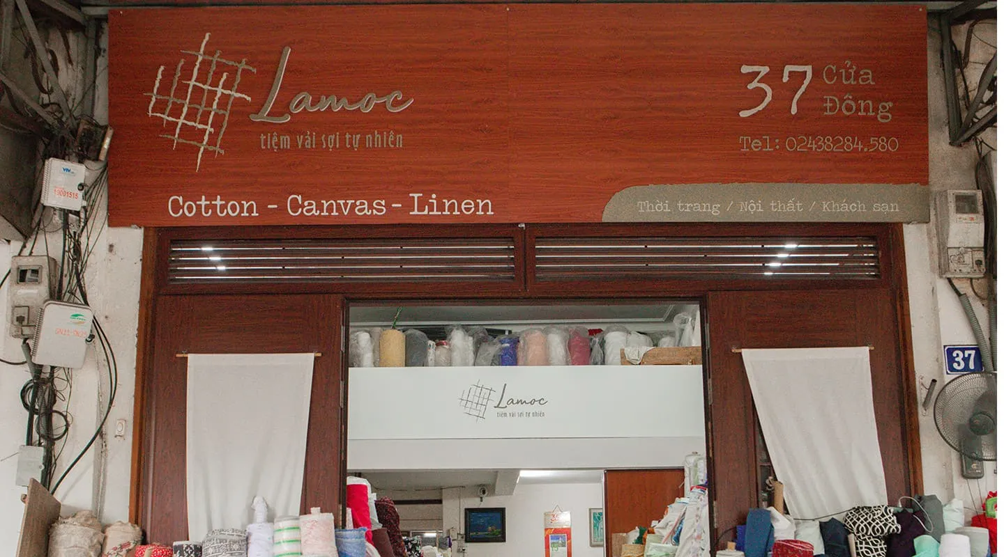 Cửa hàng chuyên cung cấp vải mộc và vải canvas, địa chỉ mua vải bọc ghế sofa uy tín