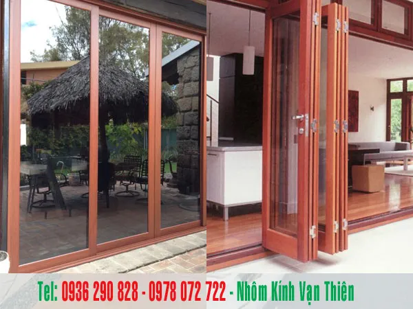 Thợ thi công cửa nhôm xingfa vân gỗ tại Vạn Thiên có tay nghề giỏi, nhiều năm kinh nghiệm