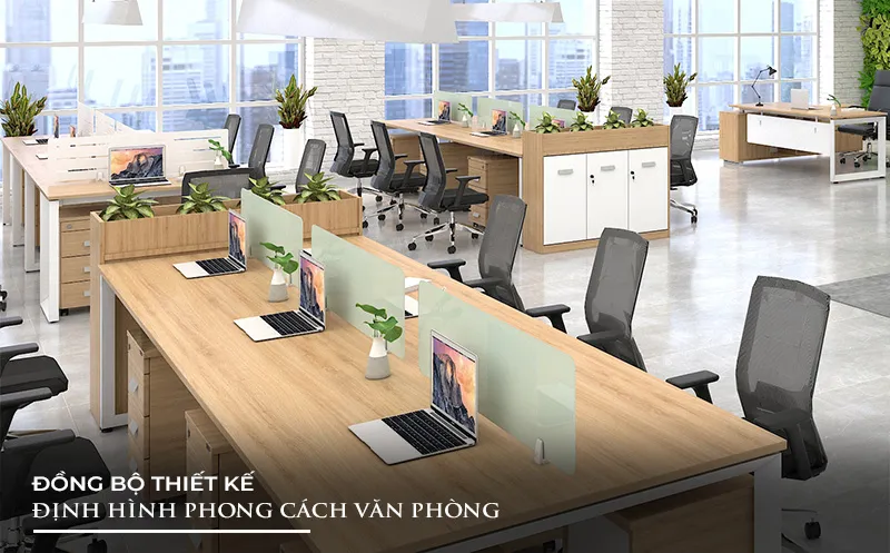 Tiêu chí chọn mua cụm bàn làm việc 6 người phù hợp với không gian