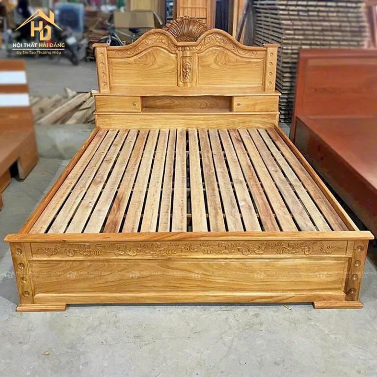 Giường ngủ tân cổ điển giá rẻ phù hợp nhiều không gian