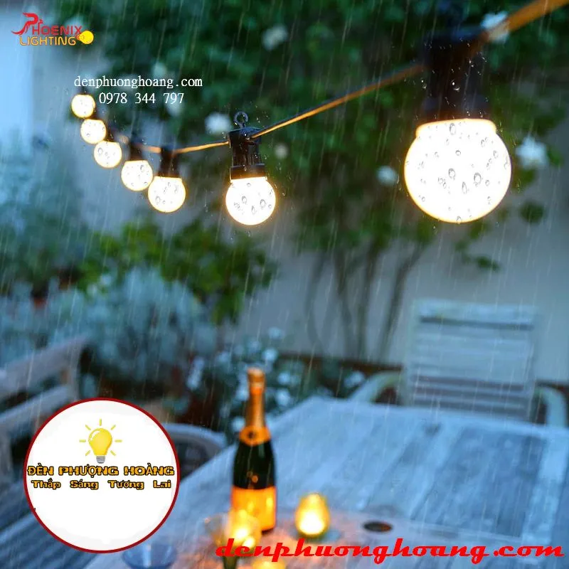 Dây đèn LED trang trí quán trà sữa