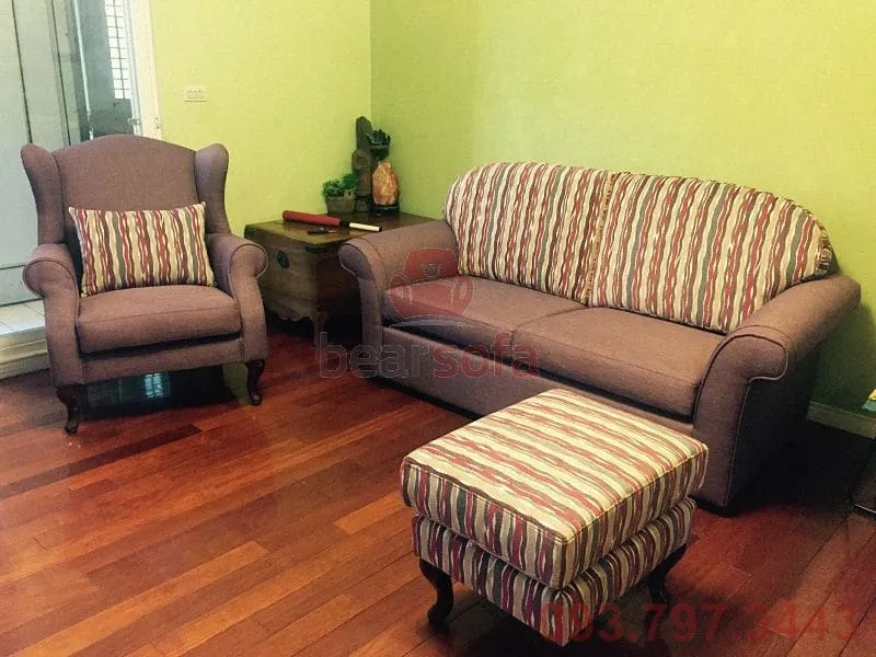 Cả bộ ghế sofa quận 2 đã có bộ áo mới