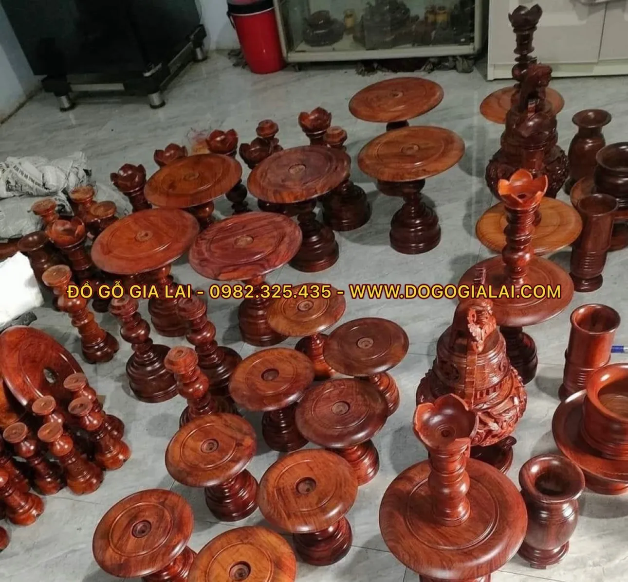 lư thờ mới pu hoàn thiện xong