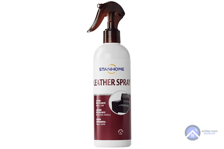 Được chiết xuất từ thiên nhiên Leather Spray có khả năng làm sạch ghế sofa da rất tốt