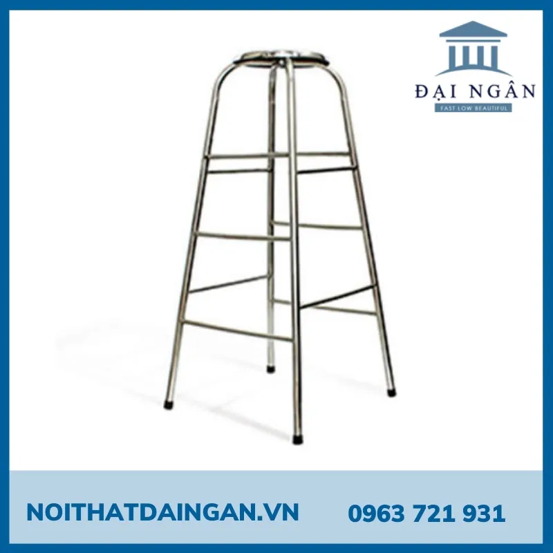 Ghế cao inox 1m5 - Lựa chọn phổ biến cho gia đình