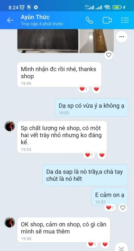 Phản hồi của khách hàng về Tấm Da Lót Bàn Làm Việc 4