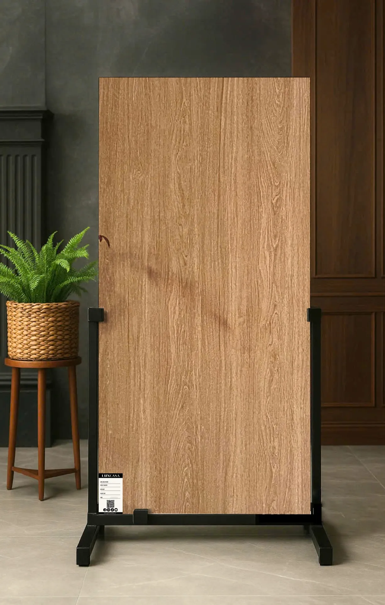 Mẫu gạch chiếu nghỉ mã 612LU612803 mang đến vẻ đẹp sang trọng cho lối đi