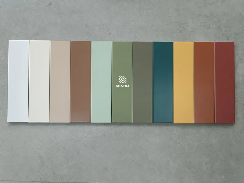 Bộ màu gạch thẻ 75x300 new