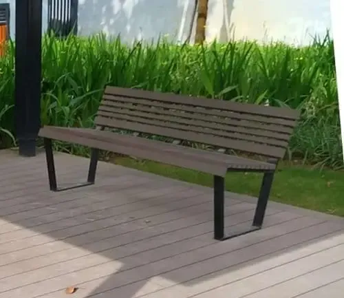 Ghế gỗ nhựa ngoài trời mẫu thiết kế 3