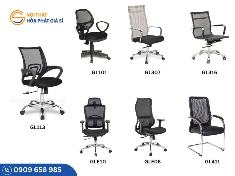 Ghế lưới văn phòng thoáng khí, phù hợp với khí hậu nóng ẩm