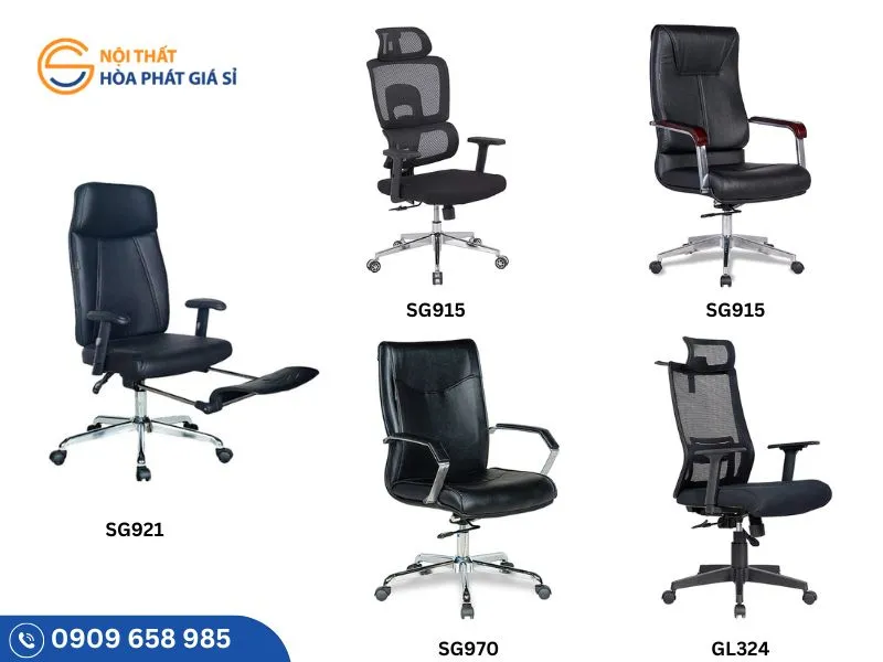 Ghế ngồi làm việc cao cấp, đa công năng, thiết kế hiện đại