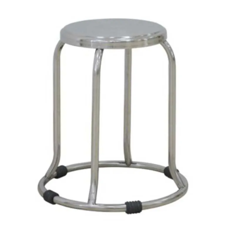 Ghế inox phi 16 chân hàn vào mặt ghế thanh lý, mẫu ghế ăn giá rẻ HCM