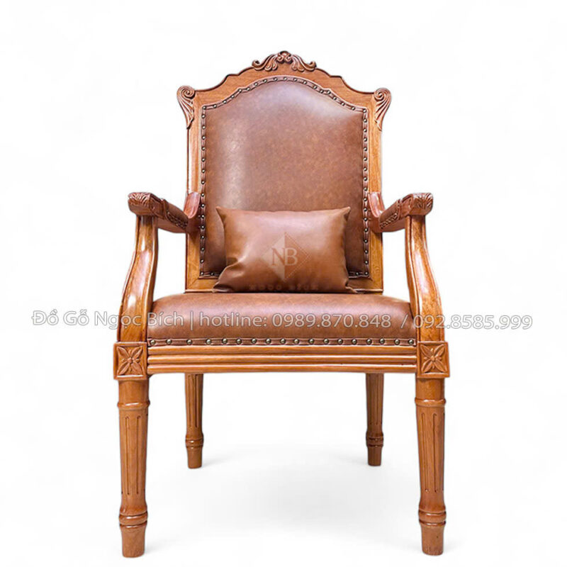 7 Lợi Ích Vàng Khi Chọn Ghế Làm Việc Gỗ Tự Nhiên Cao Cấp