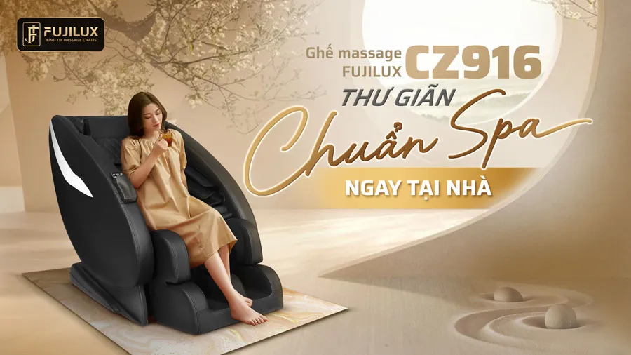 Ghế massage thư giãn FUJILUX CZ916