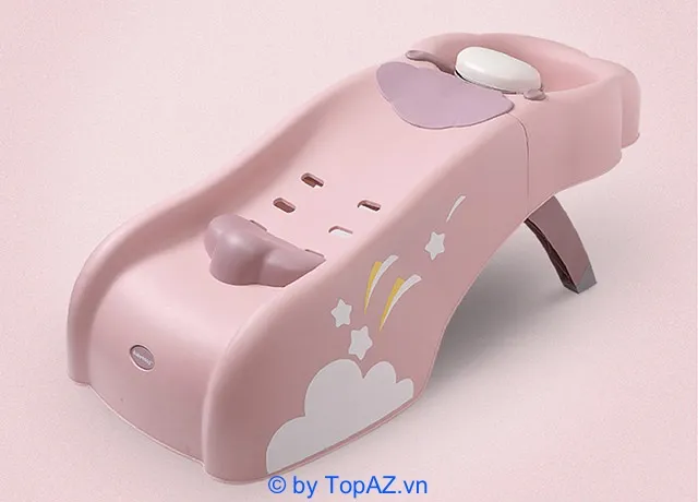 Ghế nằm gội đầu cho bé Babyhop với độ cong đúng chuẩn giúp bé thoải mái nhất