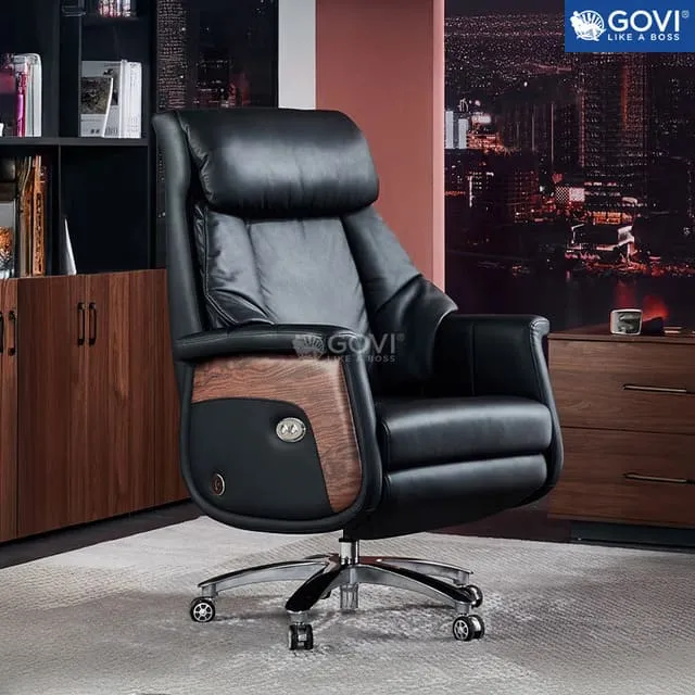 Ghế giám đốc Massage LUX-06 giúp giảm đau thoát vị đĩa đệm