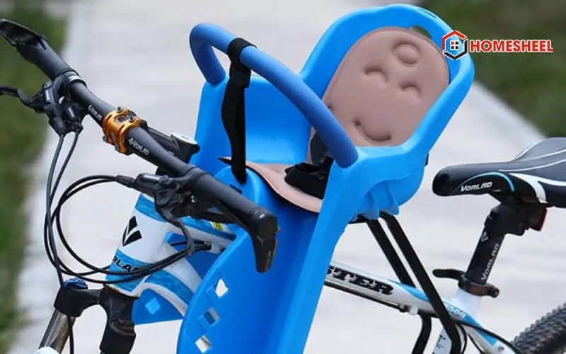 Ghế ngồi xe đạp cho bé Kiba với khung sườn chắc chắn và bền bỉ