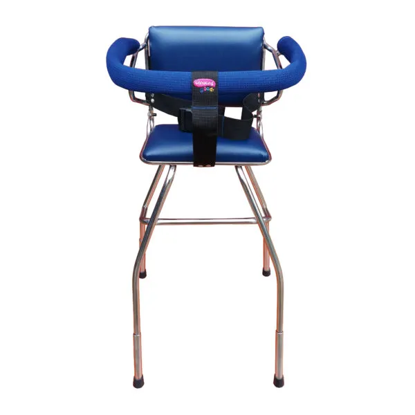 Ghế ngồi xe máy trẻ em cao cấp: Khung inox bền bỉ và đệm êm ái.